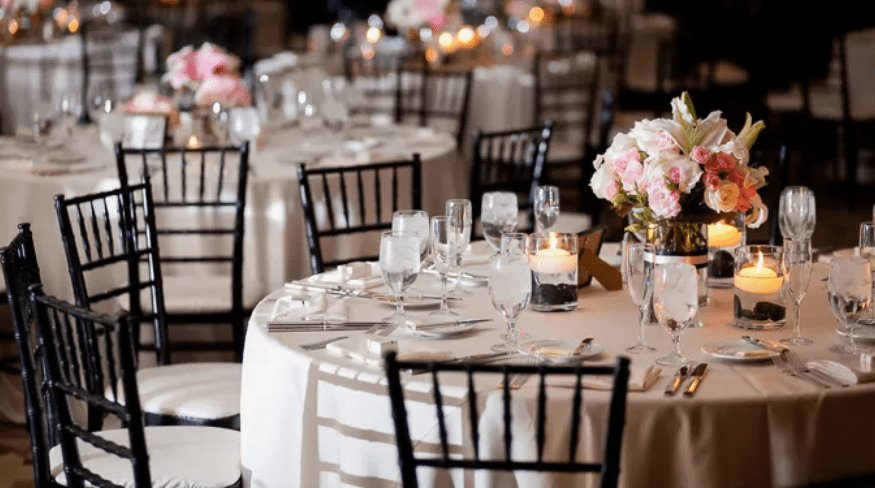 Event insurance for a wedding.