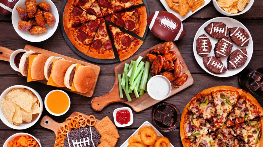 Superbowl party food.