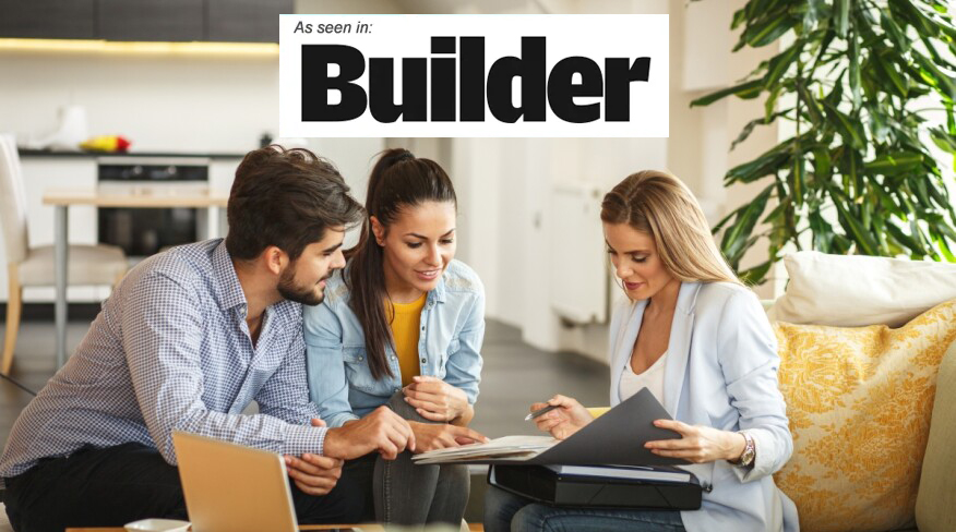 Increase Buyer Trust with Pre-Approved Home Insurance article in Builder featuring Tom Kriby.